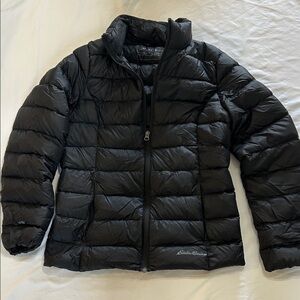 Eddie Bauer Quilted Black Jacket